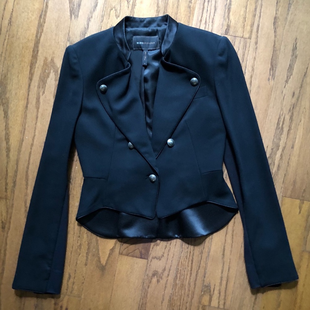 BCBGMAXAZRIA Black Blazer